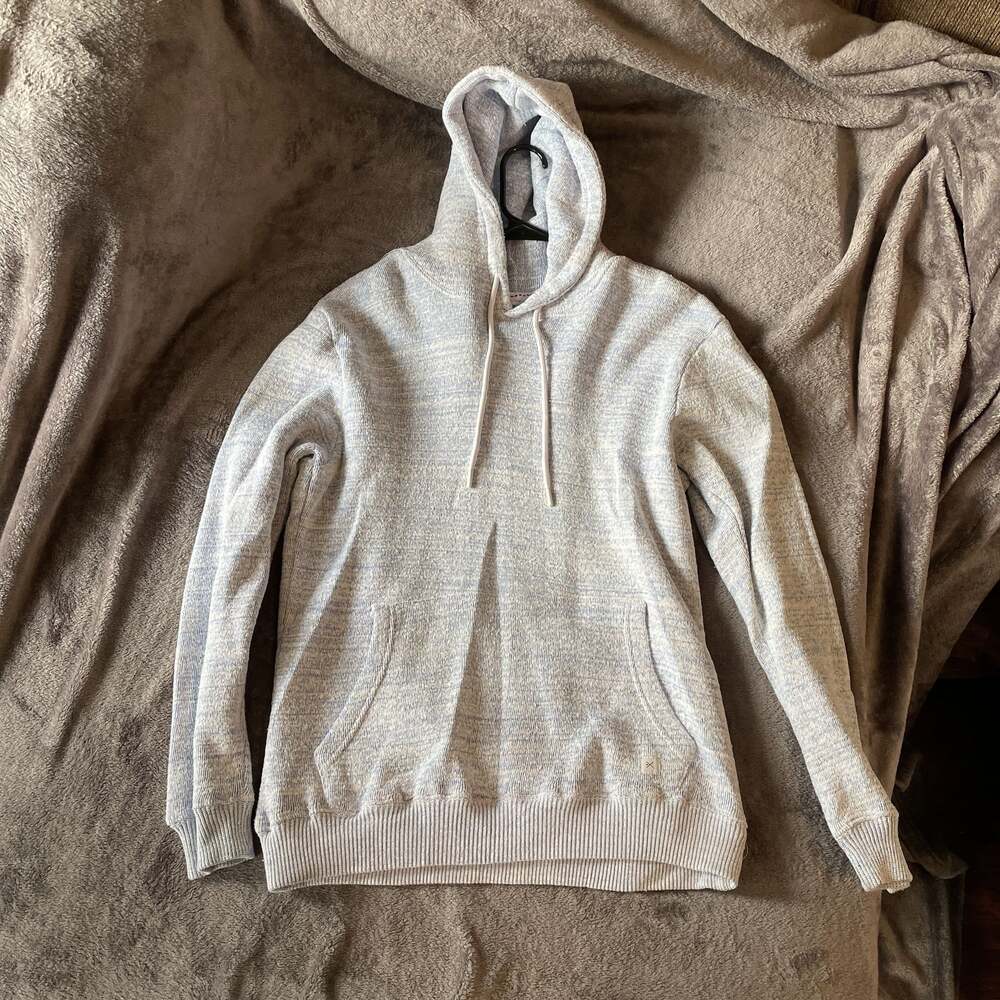 DepartWest light blue thick soft hoodie